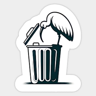 The Quirky Bin Chicken Sticker